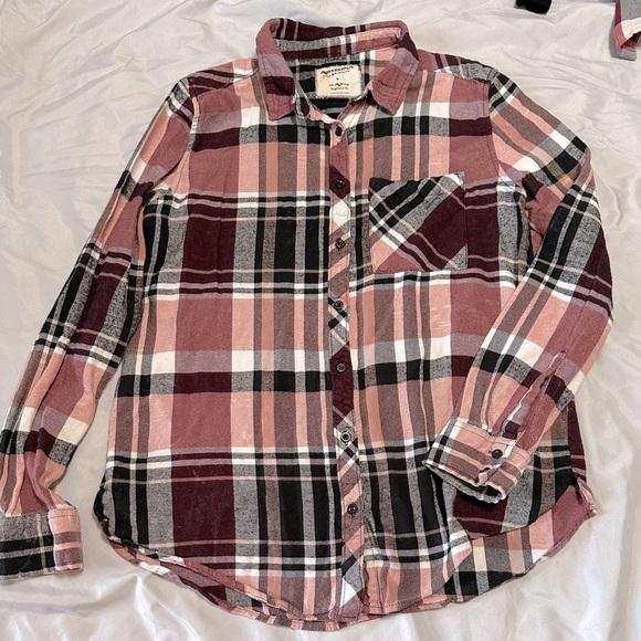 Arizona Jeans Boyfriend Fit Flannel​​ - Picture 1 of 3